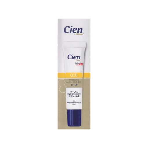 cien Anti-Wrinkle Eye Contour Cream with Q10 and Hyaluronic Acid and Vitamin E 15ml ( 0.51 Oz )