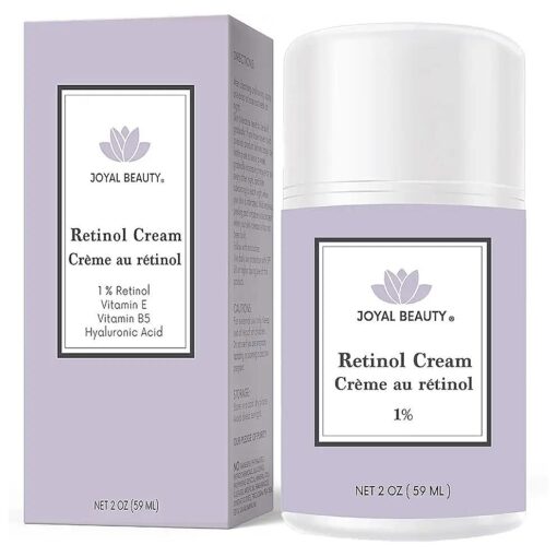 JOYAL BEAUTY Retinol Cream for Face Neck and Eyes, Anti-aging Anti-wrinkle Night Face Cream Moisturizer .