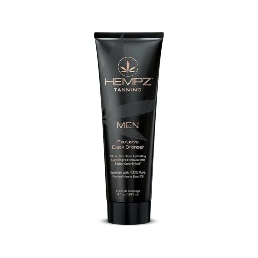 Hempz MEN EXCLUSIVE BLACK BRONZER - 9 oz .