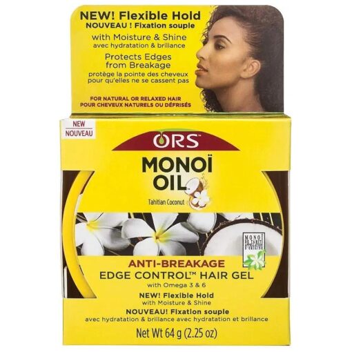 ORS Monoi Oil Anti-Breakage Edge Control Hair Gel