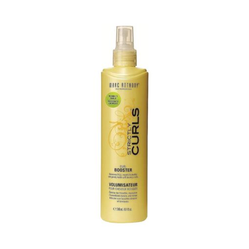 Curly Hair Spray, Strictly Curls - Curl Booster Removes Frizz, Repels Humidity & Holds Bouncy Curls - Vitamin E & Hydrolyzed Silk Hairspray Add Bounce & Volume - 8.1 Fl Oz