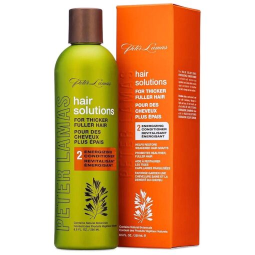 Peter Lamas Hair Solutions Scalp Energizing Hair Growth Conditioner - Biotin, Vitamin B, Trichogen, Baicapil, Aloe & Botanicals for Thicker, Fuller Hair, Anti-thinning, Reduced Flaking + DHT Buildup