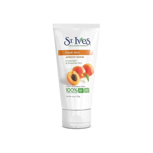 St. Ives Fresh Skin Invigorating Apricot Scrub 6 oz ( Pack of 6 )