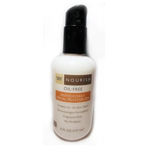 Trader Joe 's Nourish Oil-Free Antioxidant Facial Moisturizer 6oz