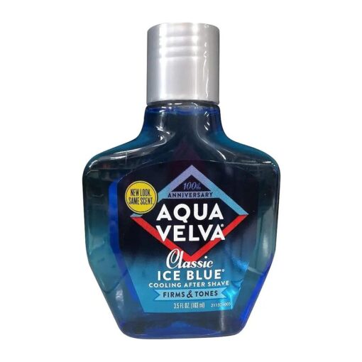 Aqua Velva Ice Blue Size 3.5z Aqua Velva Ice Blue After Shave