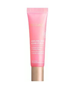 Biossance Squalane + Rose Vegan Lip Balm, Made with Hyaluronic Acid and Ceramides to Plump and Hydrate Dry Lips, Long-Lasting and Petroleum-Free ( 0.52 ounces )