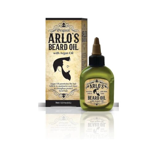 Arlo 's Beard Oil with Argan Oil, 2.5 Fluid Ounce