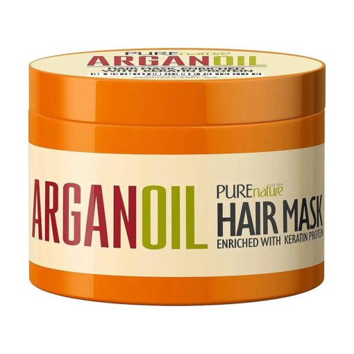 Moroccan Argan Oil Intense Hair Mask - Hydrating Technology for Damaged, Extremely Dry Split Ends - Deep Conditioner Repair Treatment for Curly, Straight, Frizzy, Black and Color Treated Hair