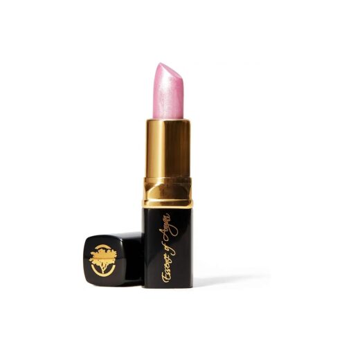 Essence Of Argan Deep Moisturizing Long Lasting Lipstick & Lip Care with 100 % Pure Organic Argan Oil, Shea Butter, Jojoba Oil & Aloe Vera Pink Luster