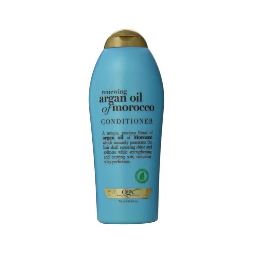 OGX Renewing Moroccan Argan Oil Conditioner, 25.4 Ounce Salon Size