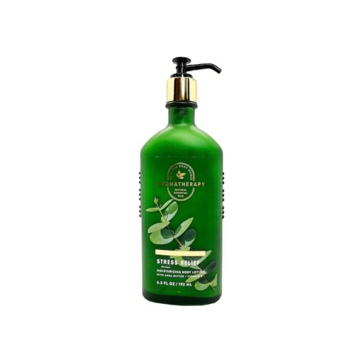 Bath & Body Works Aromatherapy Stress Relief - Eucalyptus-Spearmint Unisex Body Lotion 6.5 oz