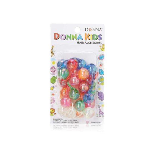 Donna Collection Kids Ponytail Balls, 12 Count