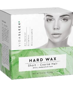 Hard Wax Kit : Face, Underarms, Bikini Hair Remover - Brazilian & Bikini Wax Kit - Wax Hair Removal For Women - Specifically For Coarse Hair - At Home Waxing Kit With Hard Wax