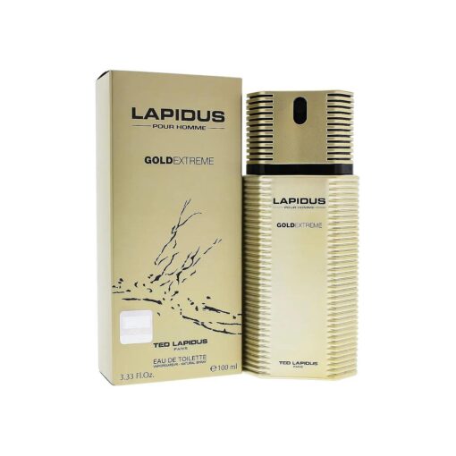 Ted Lapidus Cologne, Gold Extreme, 3.3 Ounce