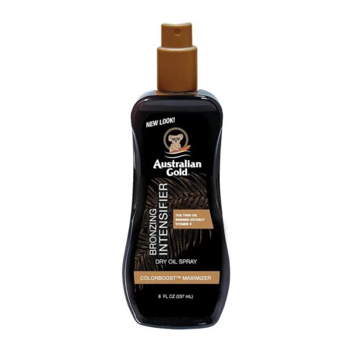 Australian Gold Bronzing Intensifier Dry Oil Spray, 8 Ounce | Colorboost Maximizer ( AGDOBS )