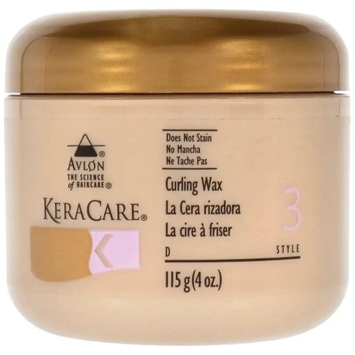 Avlon Keracare Curling Wax Unisex Curling, 4 Ounce