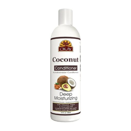 Okay Coconut Deep Moisturizing Conditioner, 12 Fl Oz