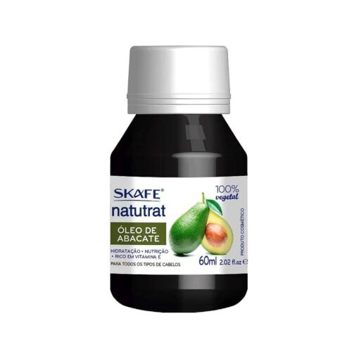 Linha Natutrat ( Oleos Capilares ) - Oleo Abacate 60 Ml - ( Naturat ( Hair Oils ) Collection - Avocado Oil 2.02 Fl Oz )