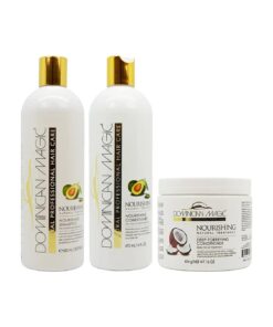 Dominican Magic Nourishing Shampoo & Conditioner & Deep Fortifying Conditioner-Set