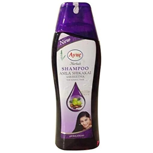 Ayur Herbals Shampoo Amla Shikakai with Reetha for Normal Hair 500ml