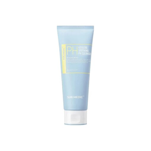 Azulene Soothing PH Cleanser 5.07 oz / 150ml - Hypoallergenic, Sensitive Skin, Smooth, Moisturizer, Centella, Korean Skin Care