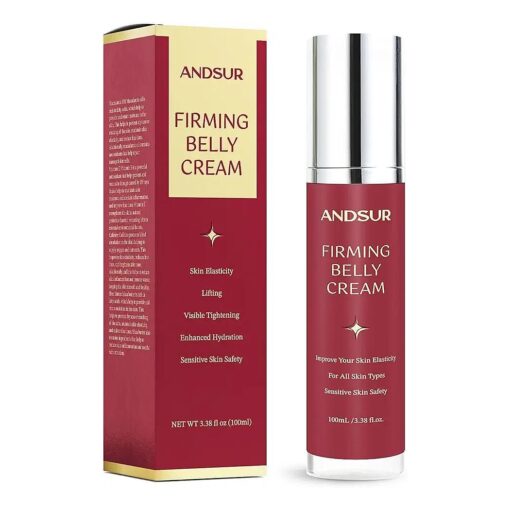 B Flat Belly Firming Cream : Skin Tightening Cream for Body, Belly Firming and Tightening Cream-Cellulite Cream for Thighs, Body and Arm 3.38Fl OZ ( 100ml )