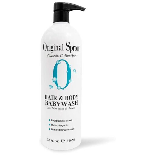 Baby Shampoo and Body Wash |Hair and Bodywash Sensitive Skin, 32 oz, Bottle