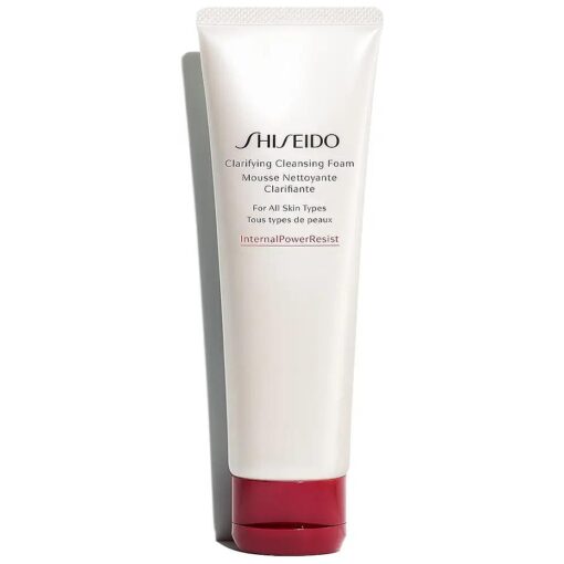 Shiseido Clarifying Cleansing Foam - 125 mL - Cleanses, Balances & Removes Impurities for Smoother, Radiant Complexion - For All Skin Types