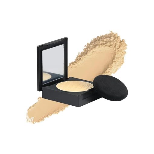 SUGAR Cosmetics Powder Play Banana Compact Long-Lasting, Oil-Controlling, Smooth Application