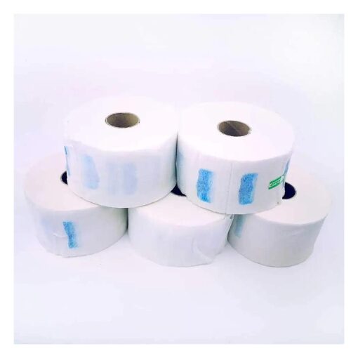 Stretch 5 Rolls ( One Pack ) Barber Neck Strips, Stretchable, 2.76" x 11" Shaving Factory Barber Neck Strip CD-704