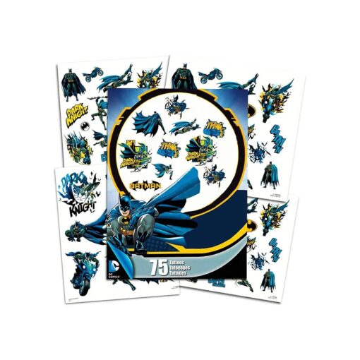 Trends Int, DC Comics Batman Temporary Tattoos - Pack of 75