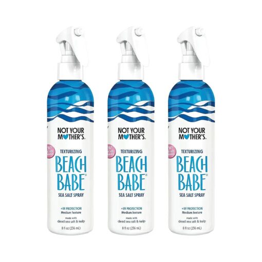 Not Your Mother 's Beach Babe Sea Salt Spray ( 3-Pack ) - 8 fl oz - Texturizing Spray for Tousled Hair - Add Texture and Grit to Hair with a Matte Finish