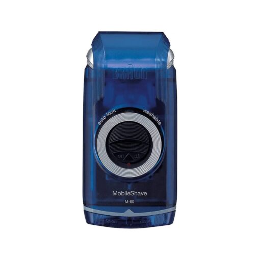 Braun Shaver # M60B Mobile, Blue, 1 Count