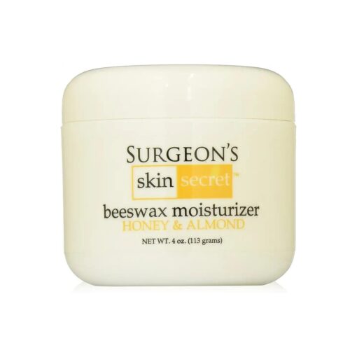 Beeswax Moisturizer 4oz, Jar - Honey Almond