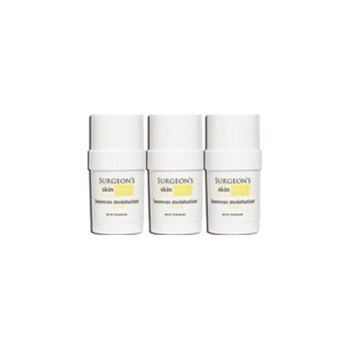 Surgeon 's Skin Secret Beeswax Moisturizer .78oz, Twist-Up Stick ( 3 Pack ) - Lemon