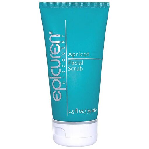 Epicuren Discovery Apricot Facial Scrub, 2.5 Fl Oz Beige with dark brown flecks