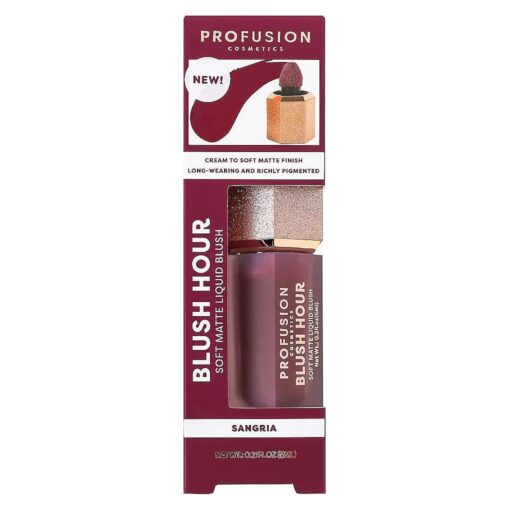 Profusion Cosmetics BLUSH HOUR LIQUID CREAM BLUSH ( Bellini, 1 )