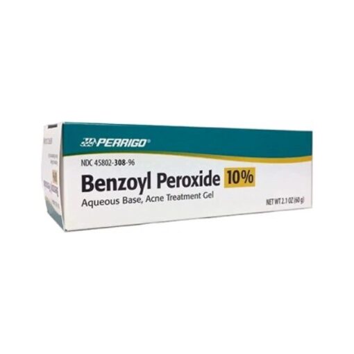 Perrigo 10 % Benzoyl Peroxide Acne Treatment Gel 2.1 oz