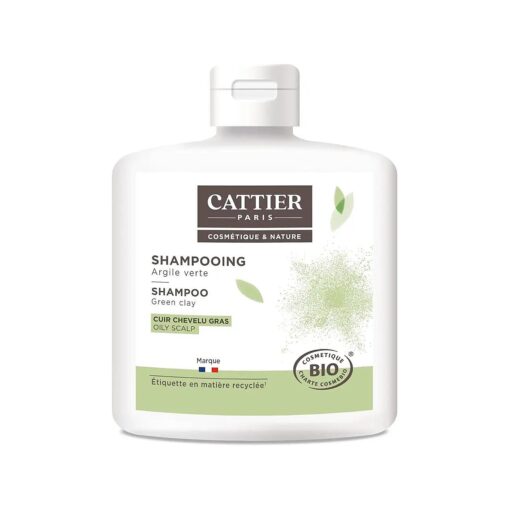 Cattier Oily Scalp Green Clay Shampoo 250ml