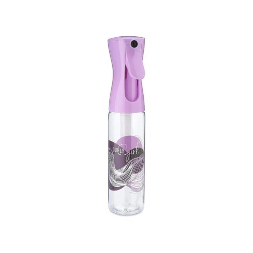 Hair Spray Bottle - Ultra Fine Extended Water Mister for Curly Hairstyling, Care and Moisturizing ( 10 Fl, Oz., Lavender )