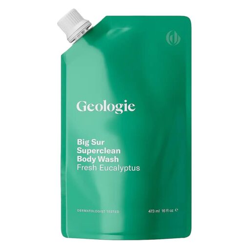 Geologie Big Sur Superclean Body Wash Refill Pack | Great Eucalyptus | 16 fl oz