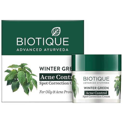 Bio Winter Green Spot correcting Anti-Acne Cream, 15 gm