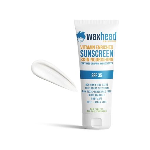 Waxhead Mineral Sunscreen, Non Nano Zinc Oxide Sunscreen, Non Toxic Sunscreen, Natural Sunscreen, Tattoo Sunscreen, Biodegradable Sunscreen, Sun Block, Zinc Sunscreen