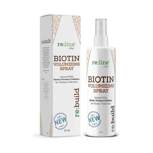 Biotin Volumizing Spray for Hair - Natural Hair Thickening Spray - Biotin Hair Thickener for Fine Hair - Texture Spray for Hair - Volumizer for Fine Hair - Hair Growth Products for Men and Women