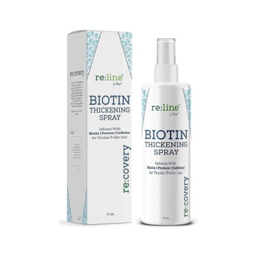 Biotin Hair Thickening Spray for Thin Hair Texturizing Spray Hair Loss Prevention Thinning Hair Thickening Tonic for Fine Hair Thick Hair Growth Products for Men for Women