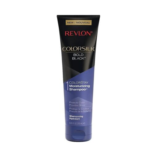 Revlon Colorsilk Care Shampoo, Black, 8.45 Fluid Ounce