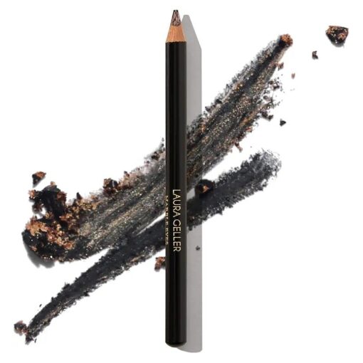 LAURA GELLER NEW YORK Marble Eyes Multidimensional Eyeliner - Long-lasting and Smudge-resistant - Creamy smooth-glide formula- Ultra-pigmented Eye Liner Makeup- Black Diamonds