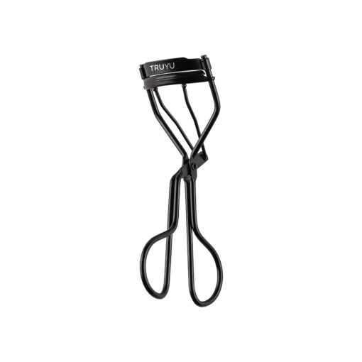 Eyelash Curler ( Black ) - Includes 2 Silicone Replacement Pads, Eyelash Curler With No Pinching Just Curled, Longer Looking Eyelashes .