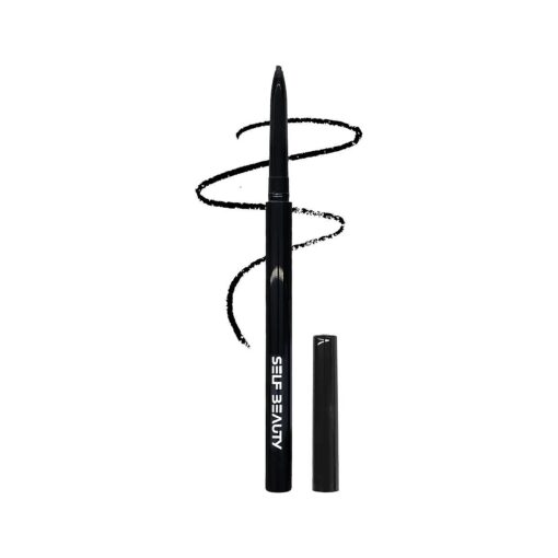 self beauty Ultra Slim Waterproof Gel Eyeliner | Easy Retractable Eyeliner Pencil Waterproof Smudge Proof | Long Lasting Eyeliner | Korean Eyeliner Gel Pen | Black Eye Liners for Women