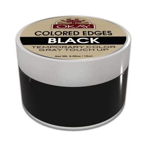 COLORED EDGES BLACK .5oz / 15ml